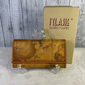 ALVIERO MARTINI long leather wallet